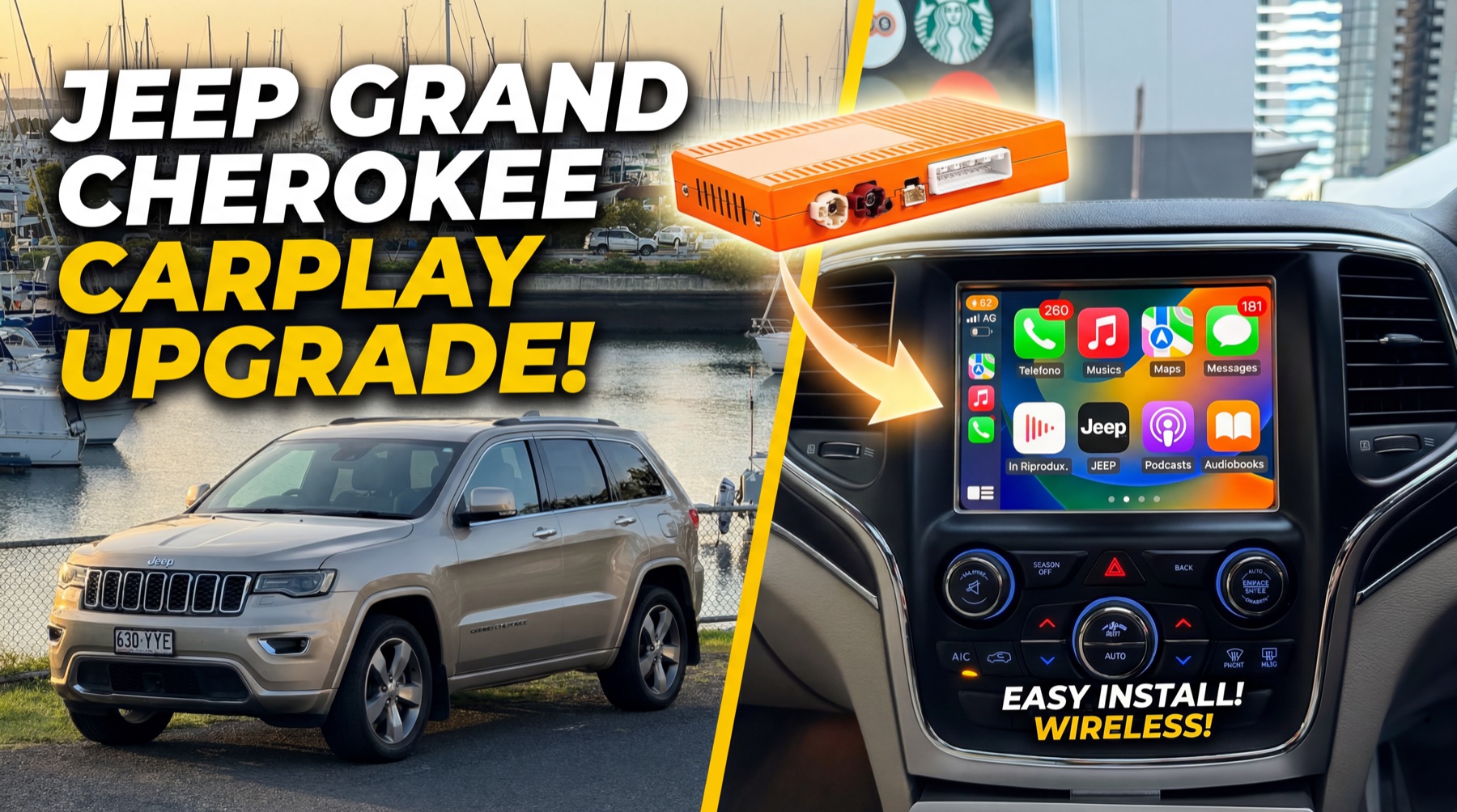 Jeep CarPlay Upgrade
